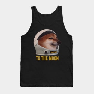 Dogecoin To the Moon Tank Top